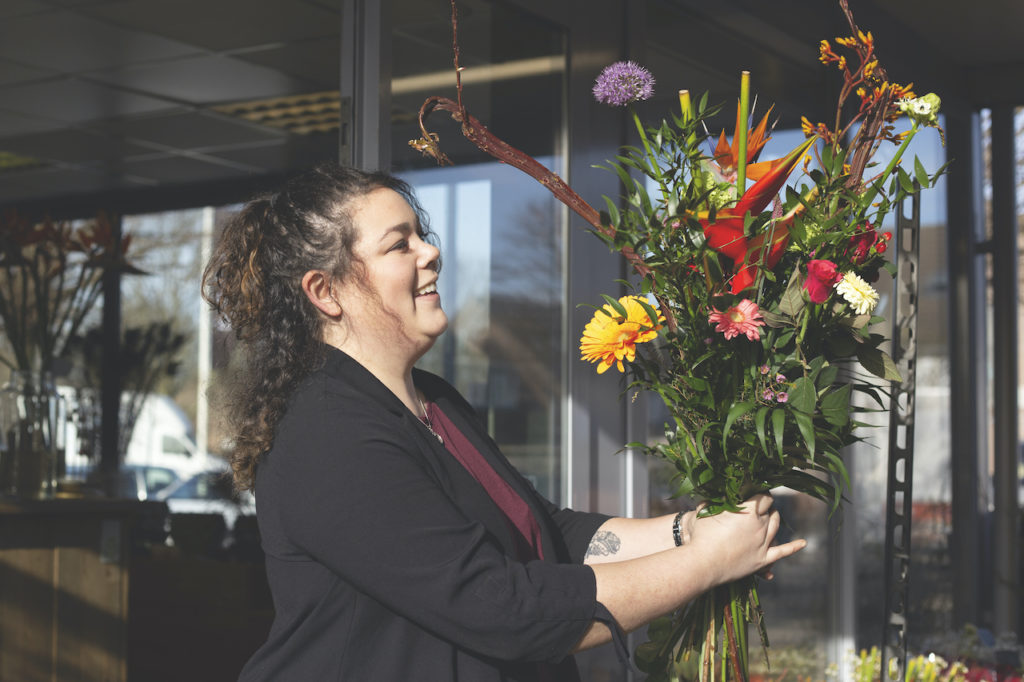 Eigenaar Robin Plomp Van Bloemen Bezorgen Almere